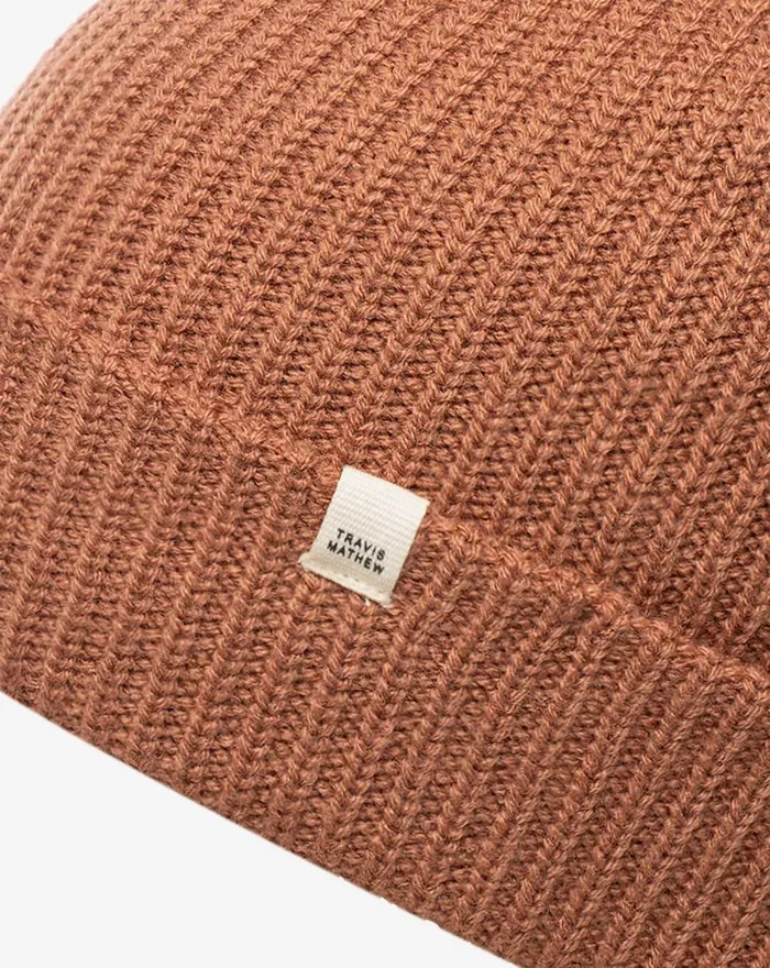 Accessories Beanies TravisMathew COASTAL BEANIE Copper