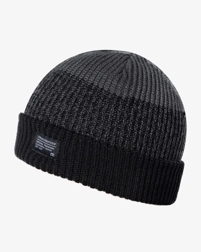 Accessories Beanies TravisMathew PREVAILING WINDS BEANIE Black