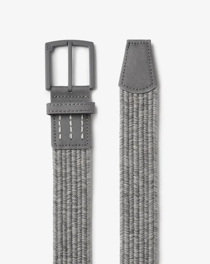 Accessories Belts TravisMathew POPSICLE 20 STRETCH WOVEN BELT Heather Quiet Shade