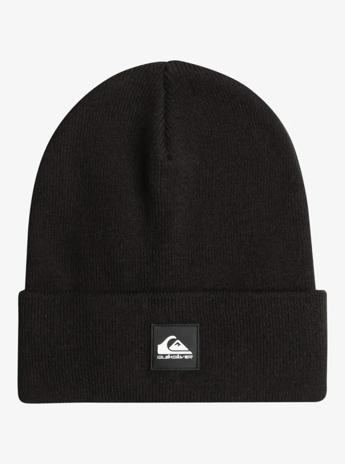 Accessories Boys Quiksilver Boy039s 816 Brigade Black Beanie True Black