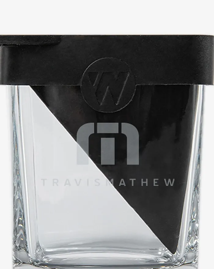 Accessories Drinkware TravisMathew NIGHTCAP 20 WHISKEY WEDGE Clear