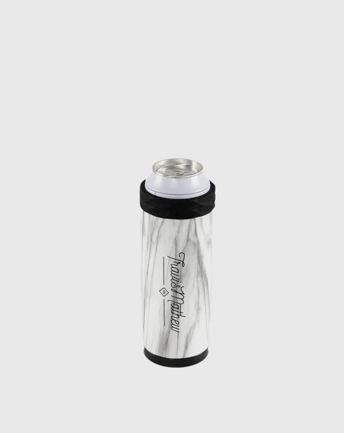 Accessories Drinkware TravisMathew NOT WATER SLIM CAN COOLER Snowdrift