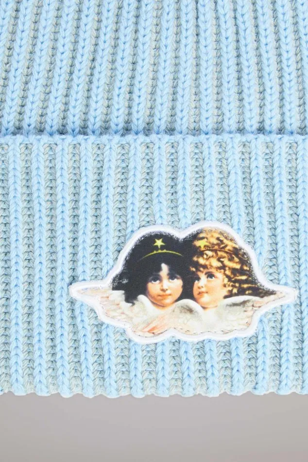 Accessories Fiorucci Angels Beanie Blue Os Accessories Fiorucci Angels Beanie Blue Os