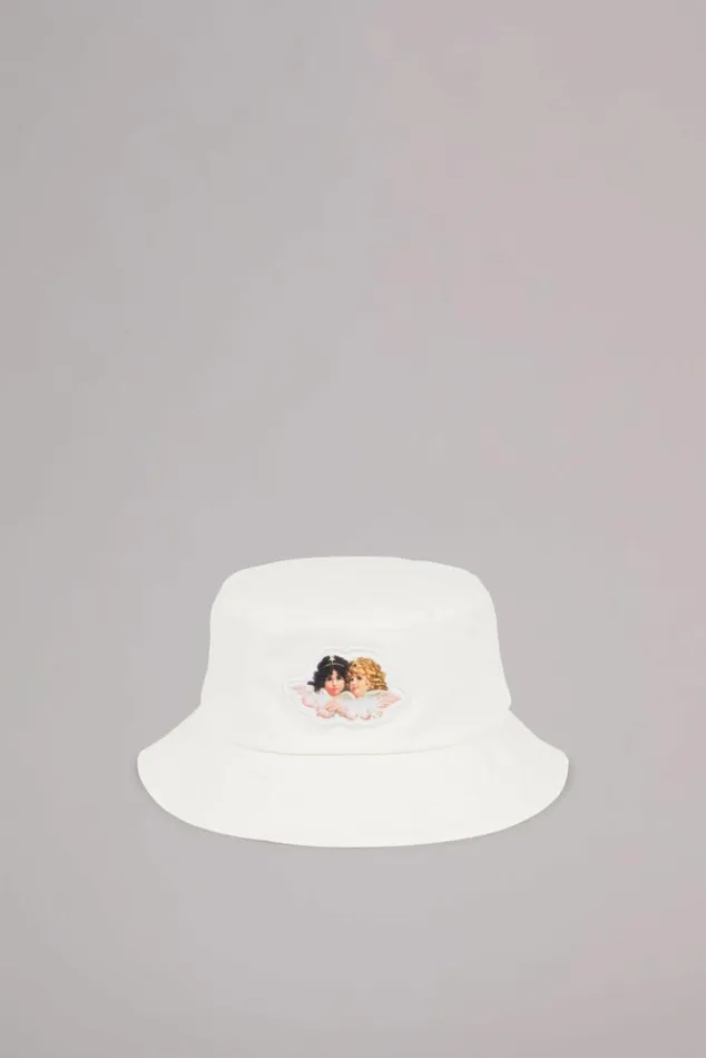 Accessories Fiorucci Angels Bucket Hat Cream Cream