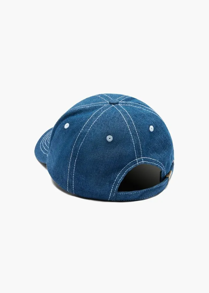 Accessories Fiorucci Angels Denim Cap Blue Blue Accessories Fiorucci Angels Denim Cap Blue Blue