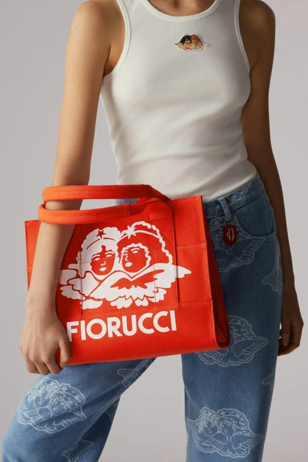 Accessories Fiorucci Angels Handbag Orange Os Accessories Fiorucci Angels Handbag Orange Os