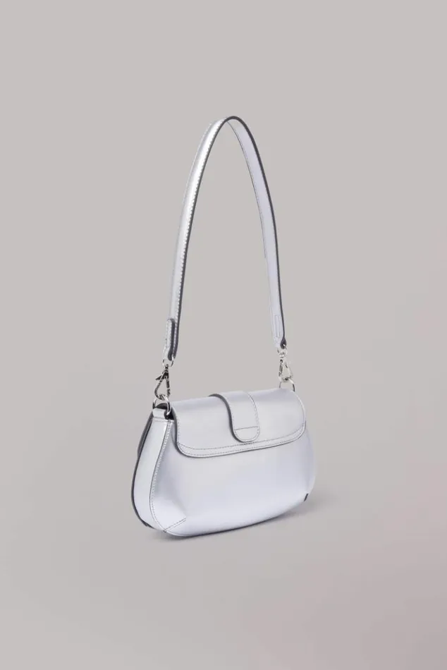 Accessories Fiorucci Angels Plaque Shoulder Bag Silver Os Accessories Fiorucci Angels Plaque Shoulder Bag Silver Os