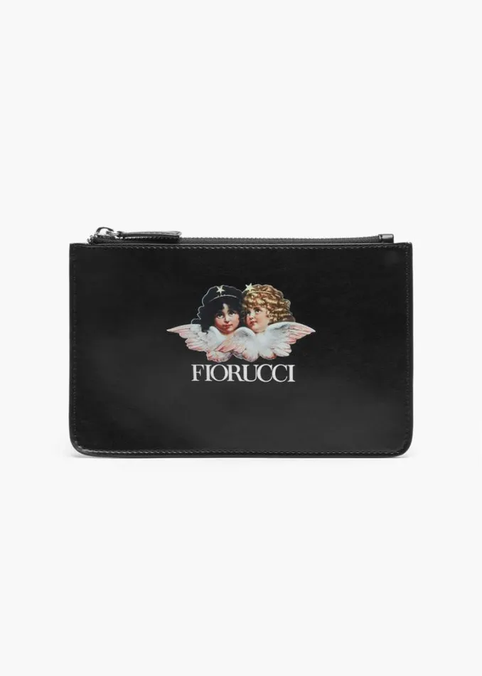 Accessories Fiorucci Angels Zip Pouch Black Black