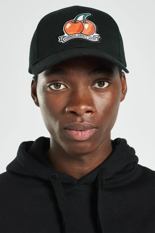 Accessories Fiorucci Cherry Cap Black Black Accessories Fiorucci Cherry Cap Black Black