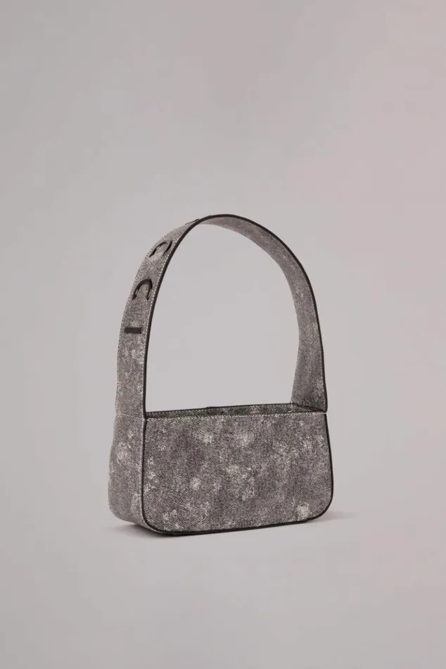 Accessories Fiorucci Denim Shoulder Bag Grey Os Accessories Fiorucci Denim Shoulder Bag Grey Os