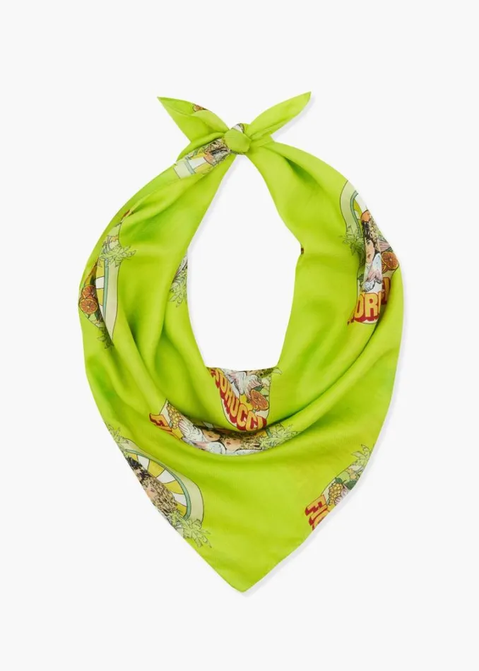 Accessories Fiorucci Desert Angels Bandana Green Green