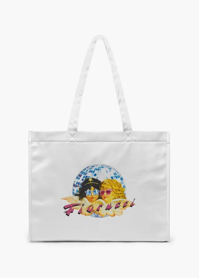 Accessories Fiorucci Disco Angels Tote Bag White White
