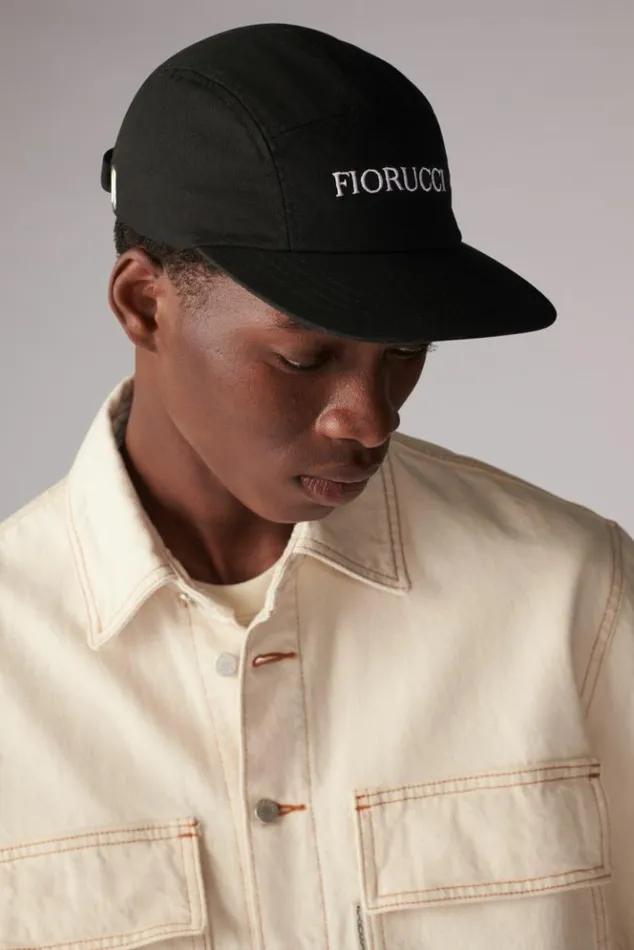 Accessories Fiorucci Embroidered Logo Cap Black Black Accessories Fiorucci Embroidered Logo Cap Black Black