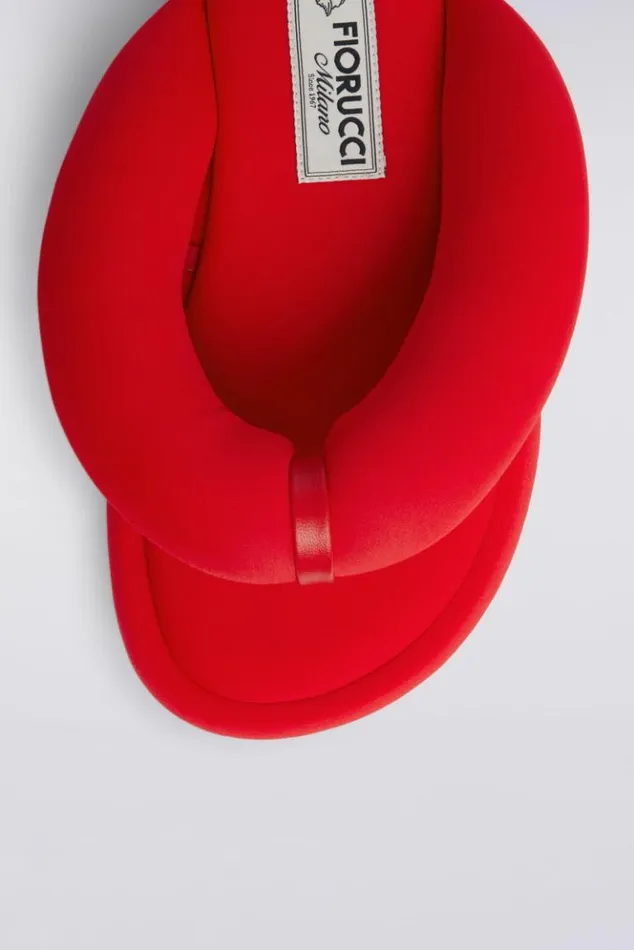 Accessories Fiorucci Fluff Flops Red Red Accessories Fiorucci Fluff Flops Red Red