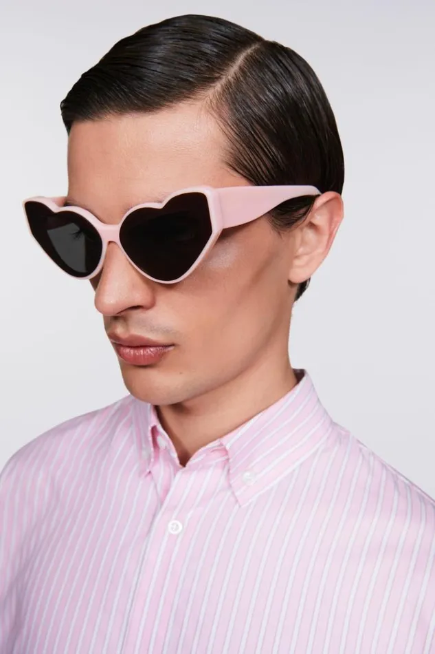 Accessories Fiorucci Heart Sunglasses Pink Os Accessories Fiorucci Heart Sunglasses Pink Os