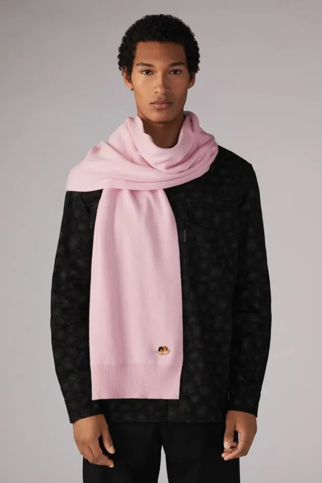Accessories Fiorucci Icon Angels Plaque Scarf Pink Pink Accessories Fiorucci Icon Angels Plaque Scarf Pink Pink