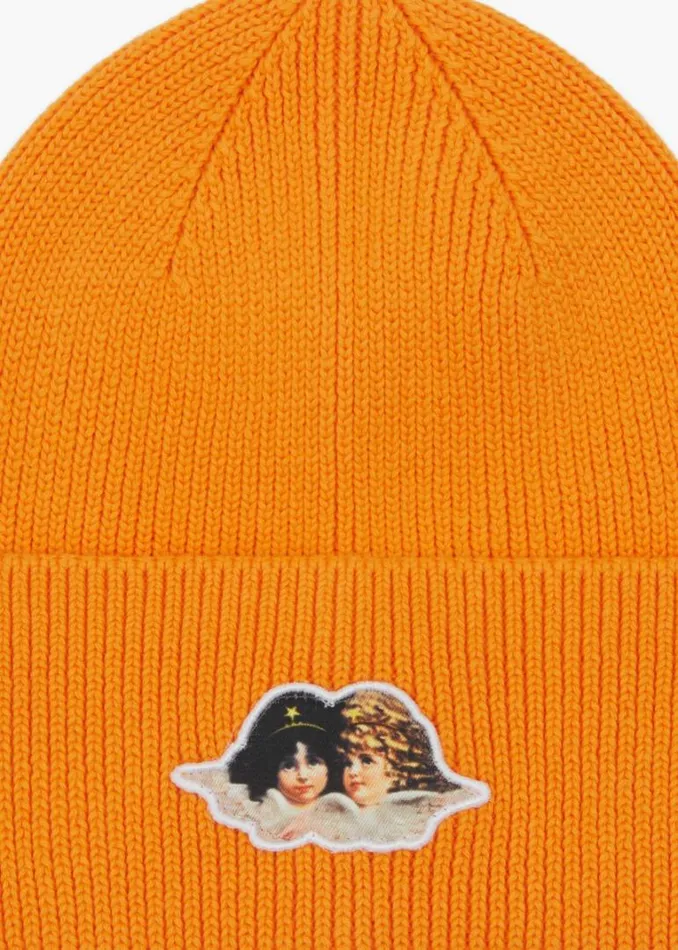 Accessories Fiorucci Icon Angels Rib Beanie Orange Orange Accessories Fiorucci Icon Angels Rib Beanie Orange Orange