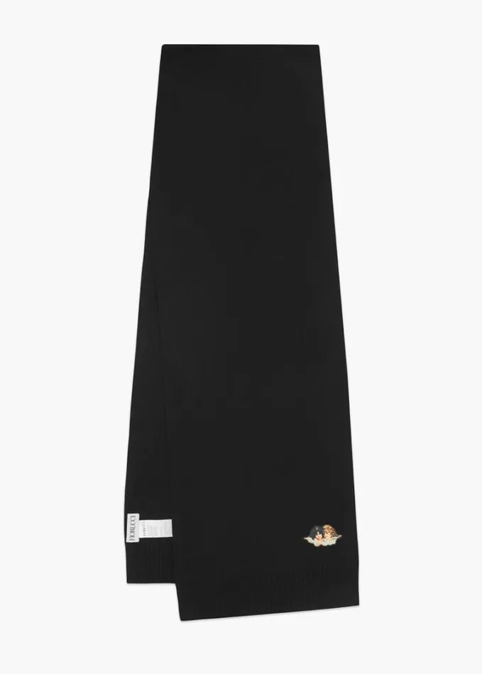 Accessories Fiorucci Icon Angels Scarf Black Black Accessories Fiorucci Icon Angels Scarf Black Black