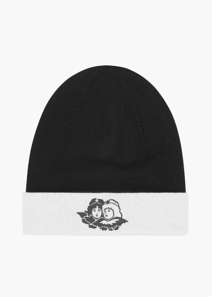Accessories Fiorucci Intarsia Angels Beanie Black Black