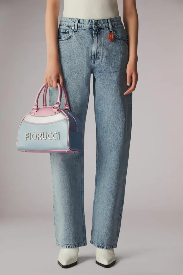 Accessories Fiorucci Logo Bowling Bag Blue Os Accessories Fiorucci Logo Bowling Bag Blue Os