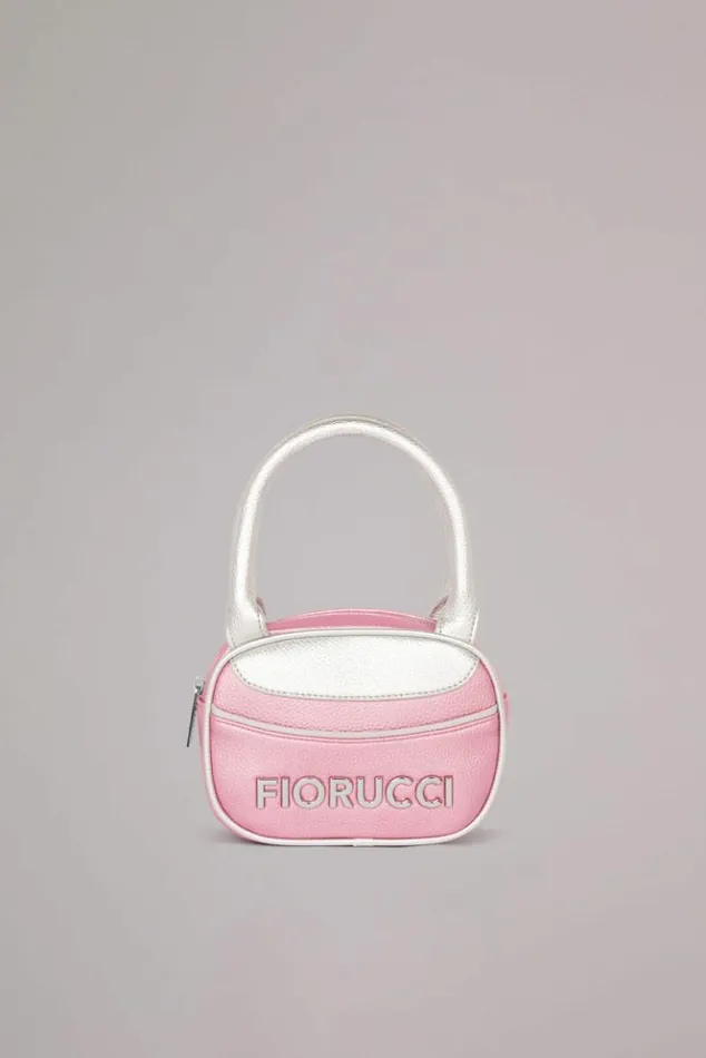 Accessories Fiorucci Logo Mini Bowling Bag Pink Pink