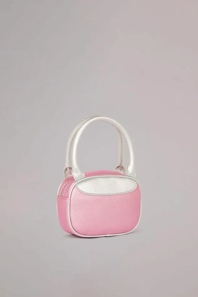 Accessories Fiorucci Logo Mini Bowling Bag Pink Pink Accessories Fiorucci Logo Mini Bowling Bag Pink Pink