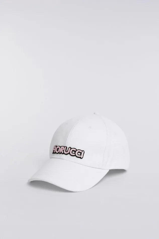 Accessories Fiorucci Logo Patch Cap White White