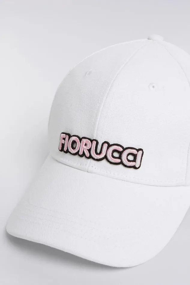 Accessories Fiorucci Logo Patch Cap White White Accessories Fiorucci Logo Patch Cap White White