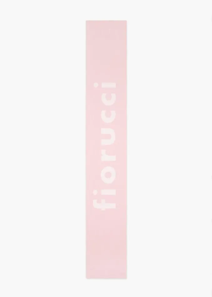 Accessories Fiorucci Logo Scarf Pink Pink Accessories Fiorucci Logo Scarf Pink Pink