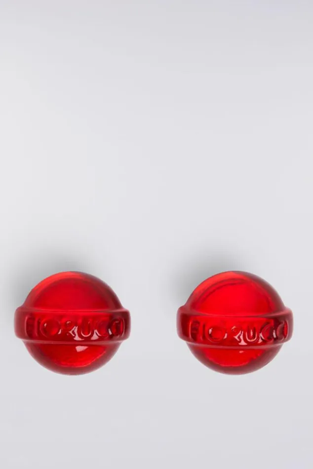 Accessories Fiorucci Lollipop Earrings Red Red