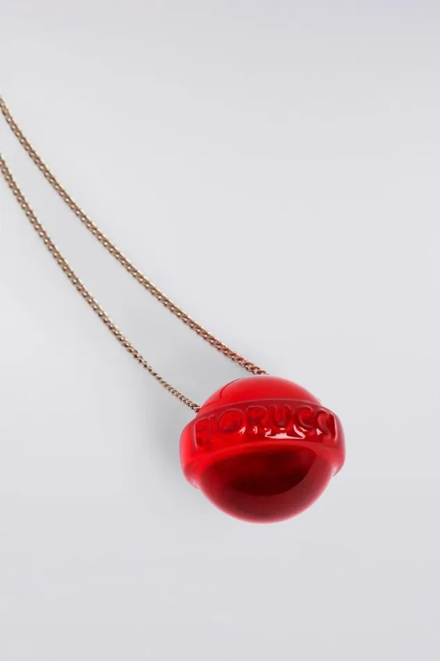 Accessories Fiorucci Lollipop Necklace Red Os Accessories Fiorucci Lollipop Necklace Red Os