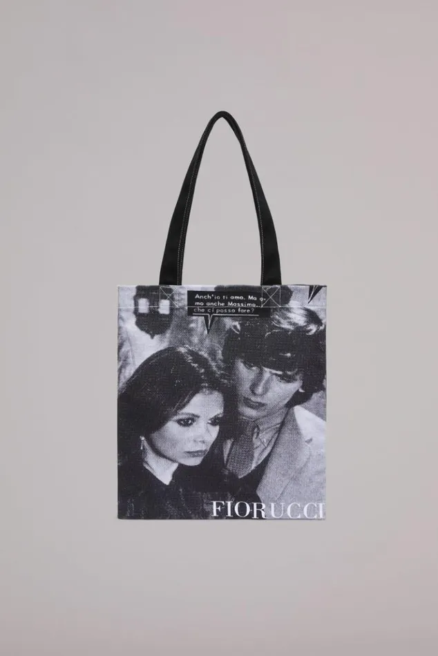 Accessories Fiorucci Massimo Tote Bag Grey Os