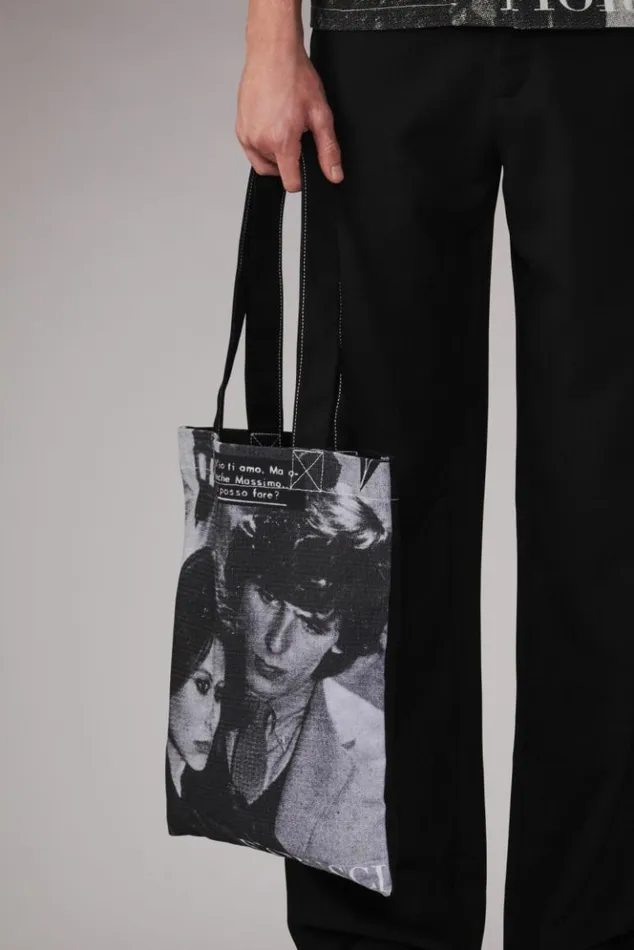 Accessories Fiorucci Massimo Tote Bag Grey Os Accessories Fiorucci Massimo Tote Bag Grey Os