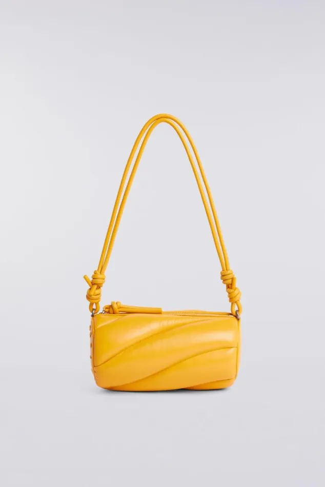 Accessories Fiorucci Mella Leather Bag Yellow Os