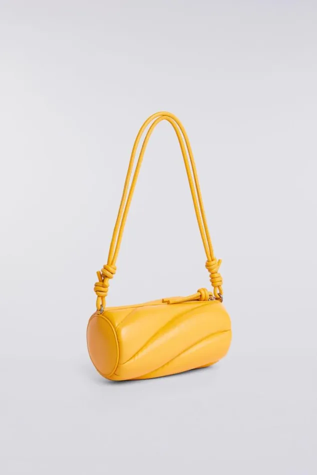 Accessories Fiorucci Mella Leather Bag Yellow Os Accessories Fiorucci Mella Leather Bag Yellow Os