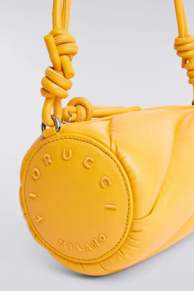 Accessories Fiorucci Mella Leather Bag Yellow Os Accessories Fiorucci Mella Leather Bag Yellow Os