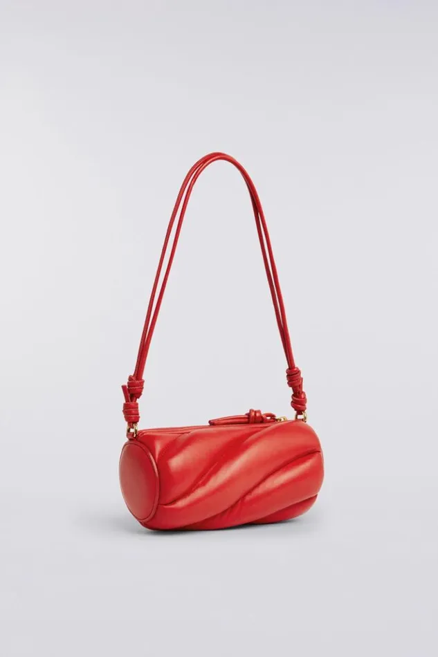 Accessories Fiorucci Mella Leather Mini Bag Red Os Accessories Fiorucci Mella Leather Mini Bag Red Os