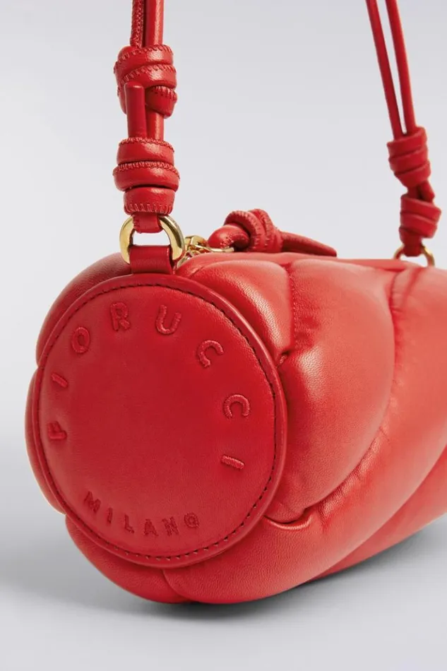 Accessories Fiorucci Mella Leather Mini Bag Red Os Accessories Fiorucci Mella Leather Mini Bag Red Os