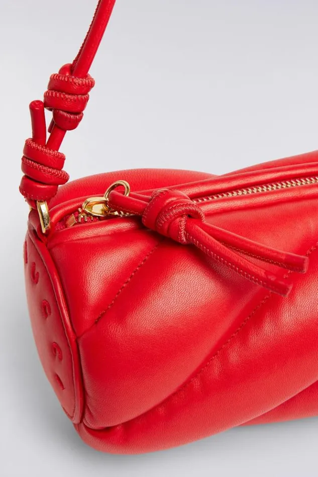 Accessories Fiorucci Mella Leather Mini Bag Red Os Accessories Fiorucci Mella Leather Mini Bag Red Os
