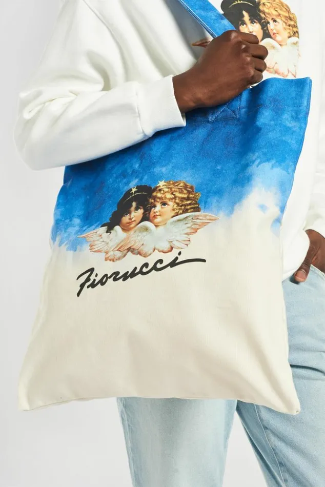 Accessories Fiorucci Ombre Angels Tote Bag Blue Blue Accessories Fiorucci Ombre Angels Tote Bag Blue Blue