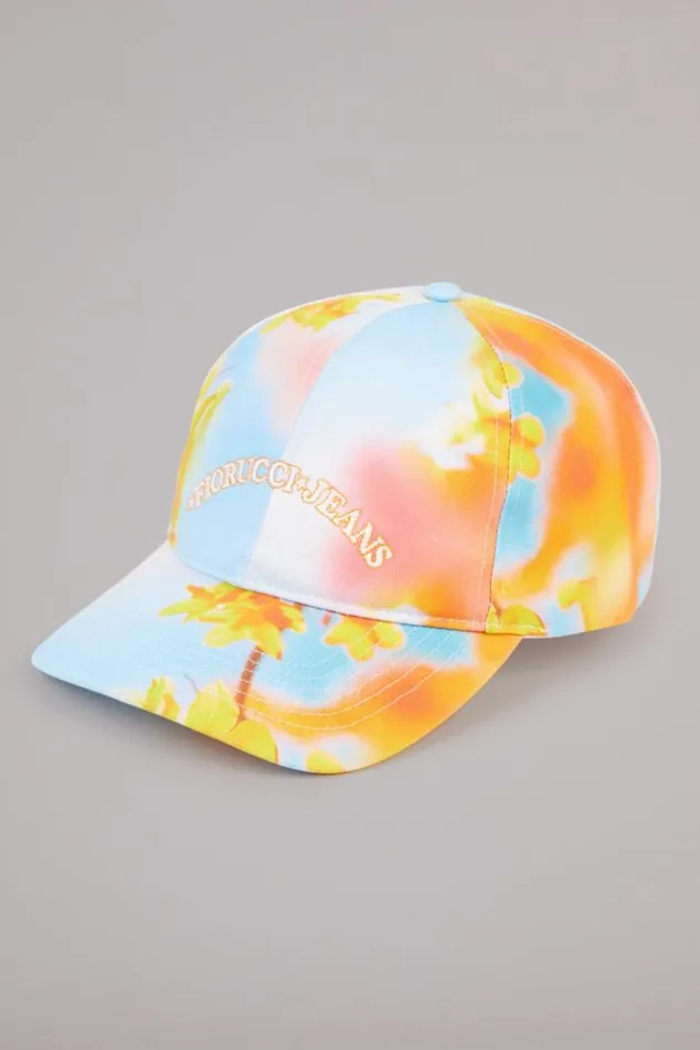 Accessories Fiorucci Watercolour Jeans Logo Cap Multi Multi