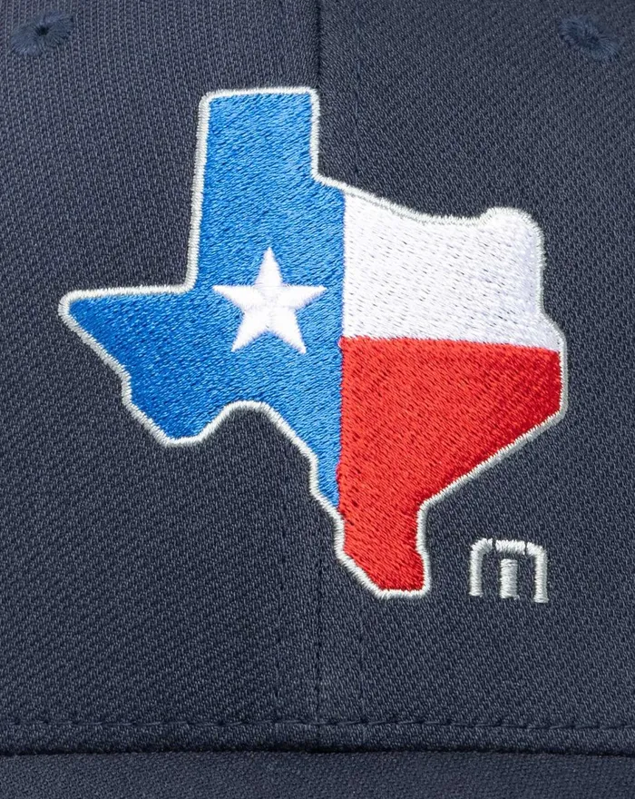 Accessories Fitted TravisMathew BAT WATCHING FITTED HAT Navy