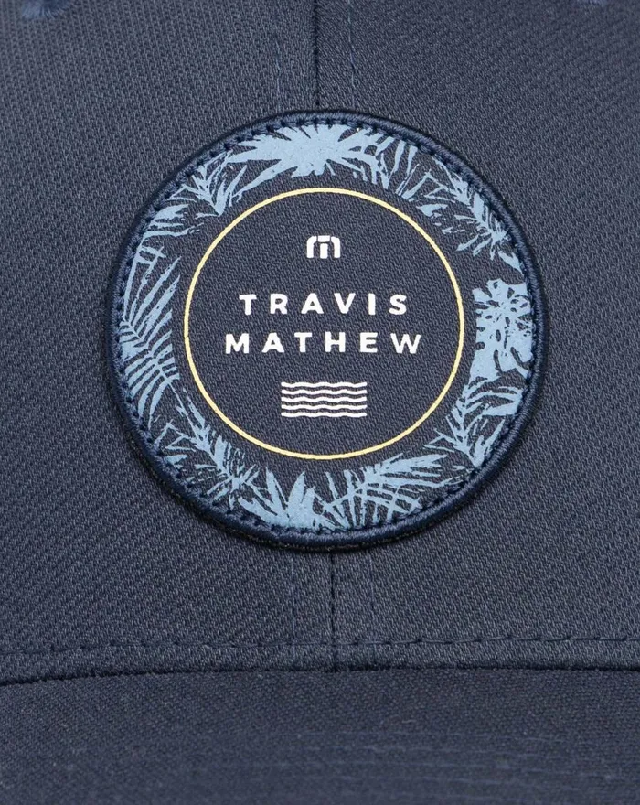 Accessories Fitted TravisMathew CARBON MESA FITTED HAT Blue Nights
