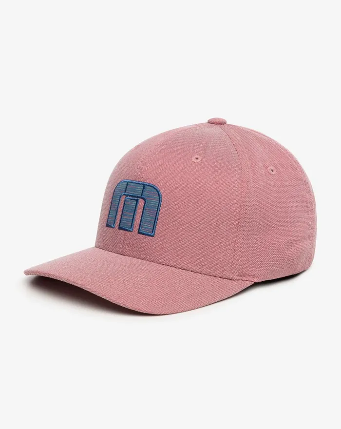 Accessories Fitted TravisMathew CARIBBEAN FITTED HAT Heather Earth Red