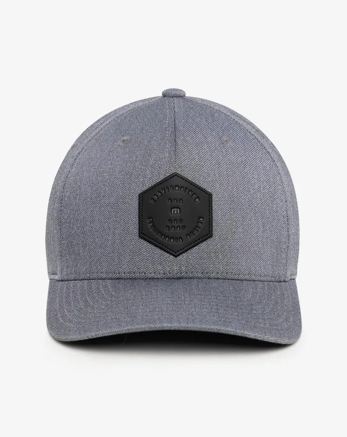 Accessories Fitted TravisMathew DOPP FITTED HAT Heather Quiet Shade