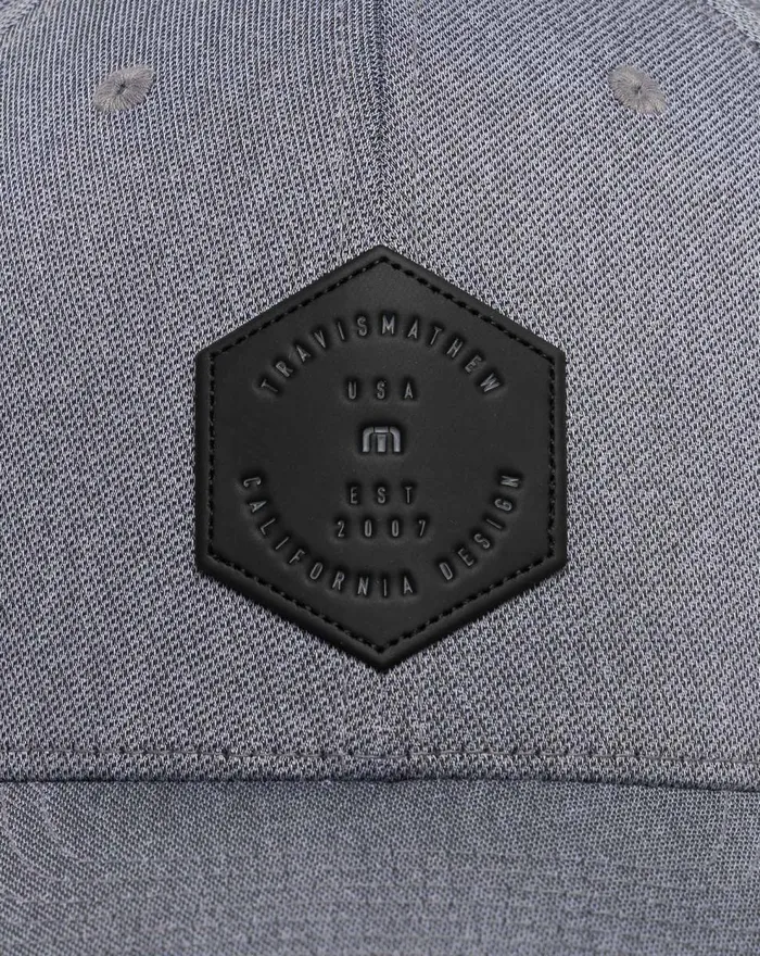 Accessories Fitted TravisMathew DOPP FITTED HAT Heather Quiet Shade
