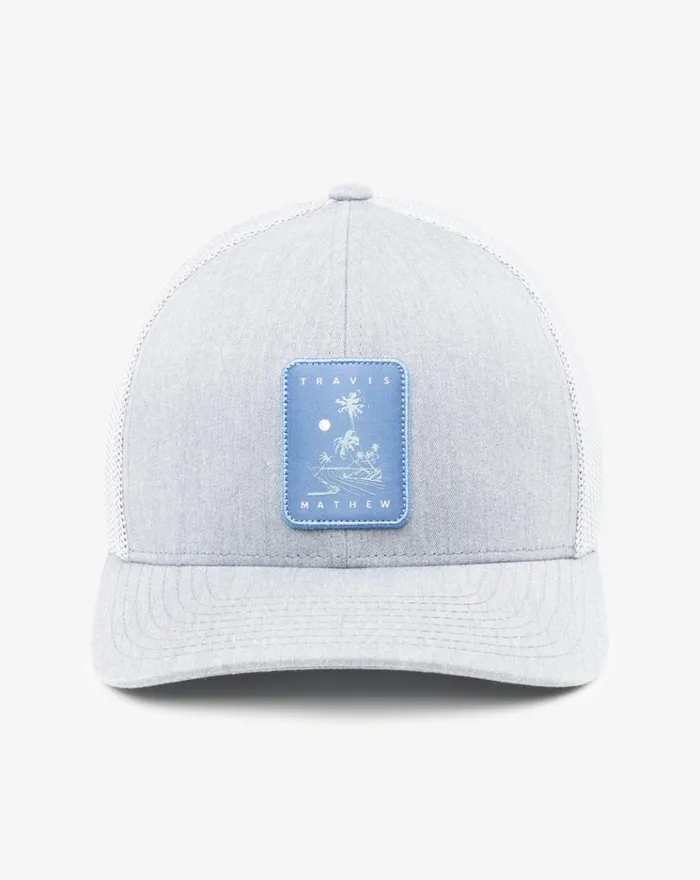 Accessories Fitted TravisMathew GLASS BEACH FITTED HAT Heather Grey