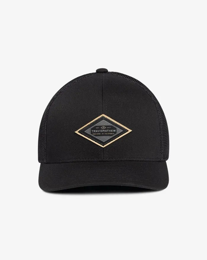 Accessories Fitted TravisMathew GOIN BROKE FITTED HAT Black