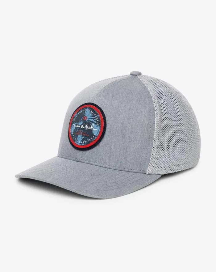 Accessories Fitted TravisMathew IN TM WE TRUST FITTED HAT Heather Grey