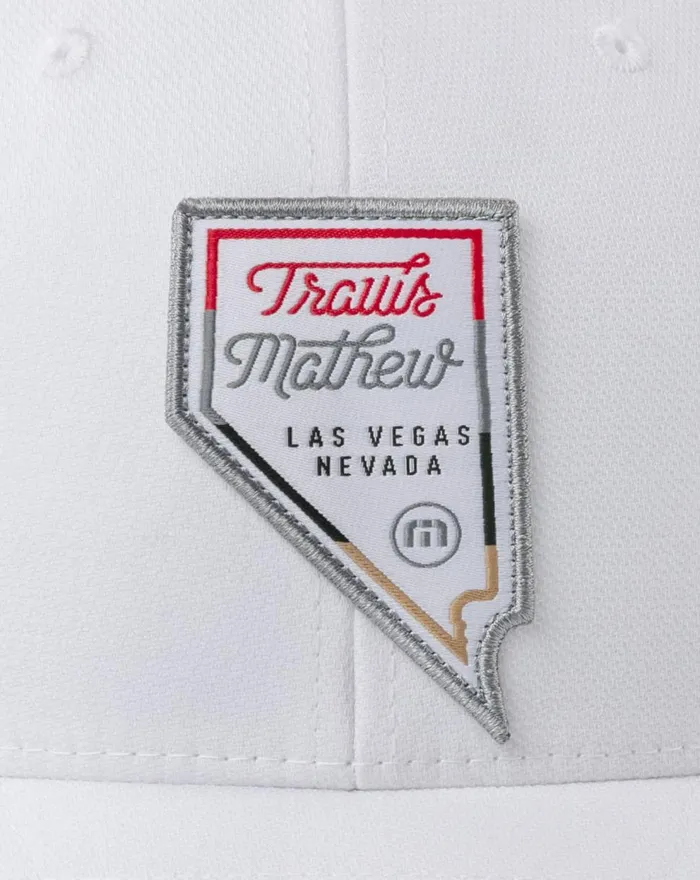 Accessories Fitted TravisMathew INTERSTATE 15 FITTED HAT White
